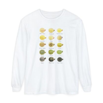 Long-sleeved Red-Eared Slider Morphs T-shirt